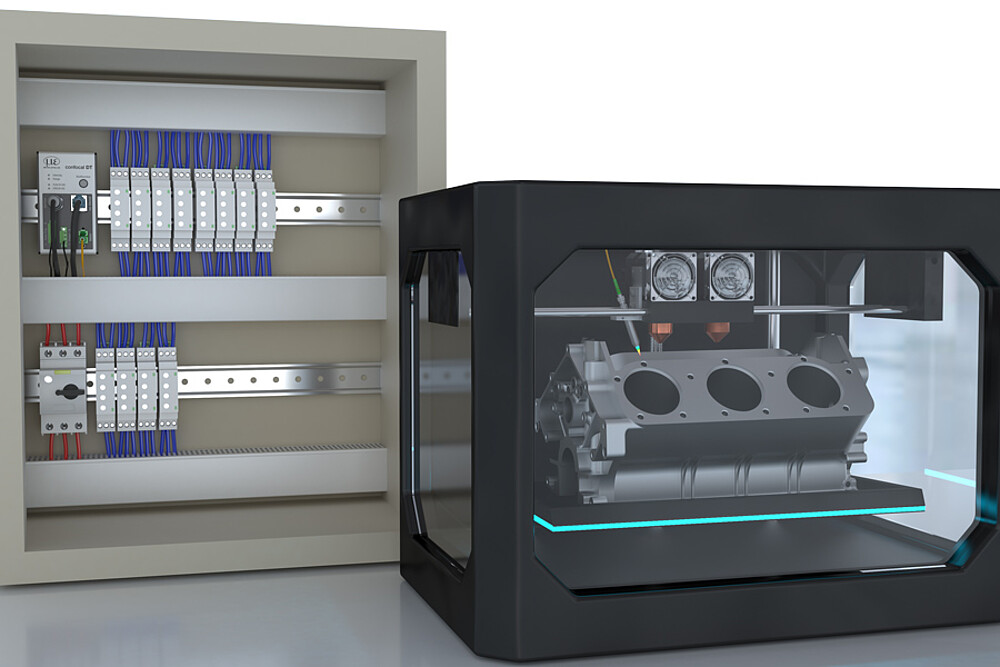 Application in control cabinet and 3D printers
