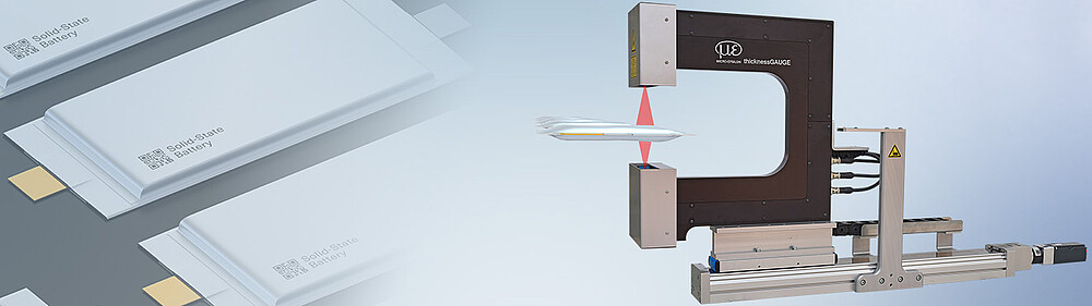 Mesure 3D en ligne de cellules pouch soudées