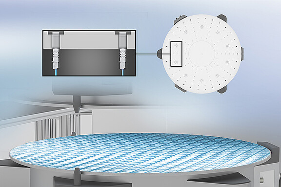 Planaritätsprüfung beim Hybrid Bonding