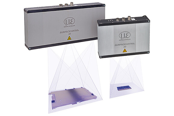 Capteur d’instantanés 3D de haute précision surfaceCONTROL 3D 35x0