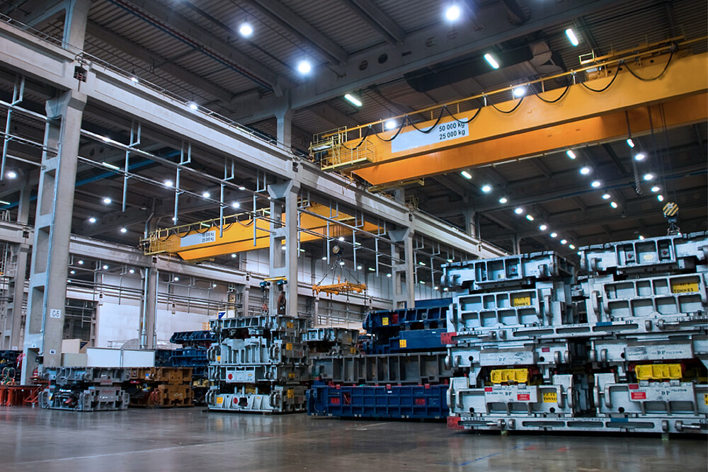 Utilisation dans les installations de grue