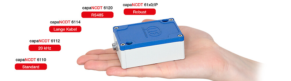 capaNCDT différentes versions