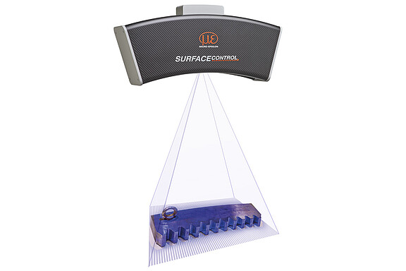 Haute précision Z avec surfaceCONTROL 2600