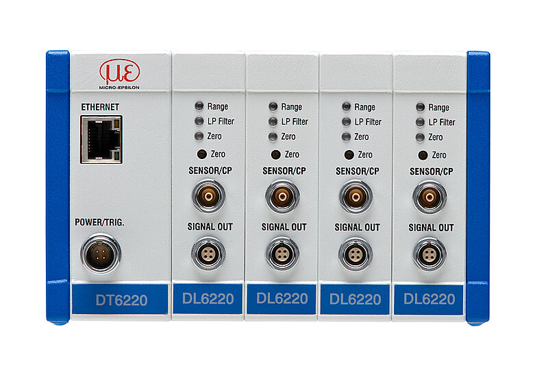 Système de mesure standard capacitif : contrôleur DT6220 / DT6230 avec Démodulateur DL6220