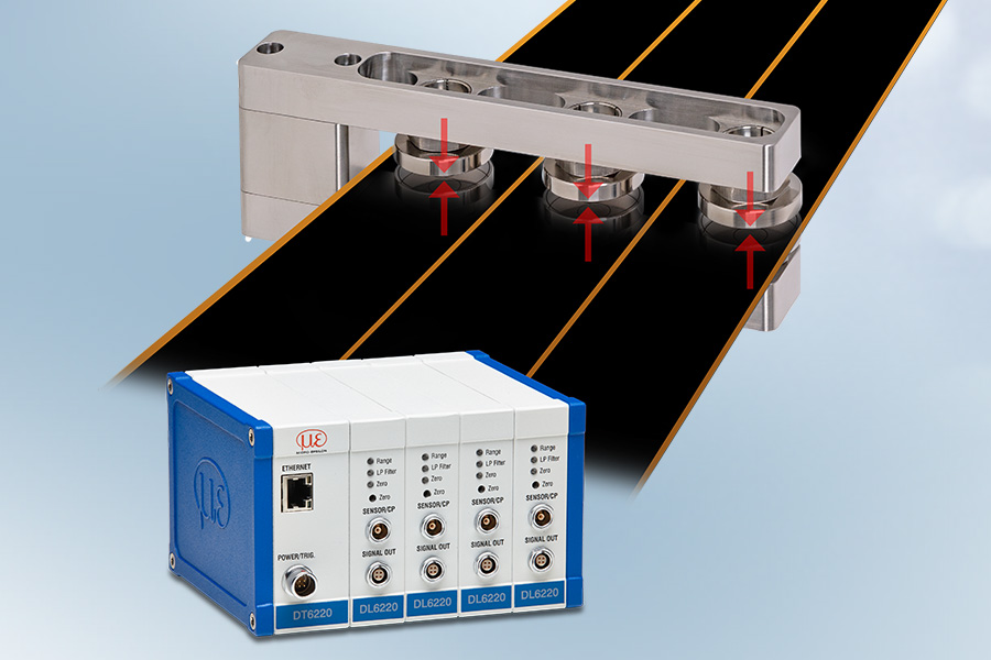 Mesure d’épaisseur bilatérale avec des capteurs capacitifs