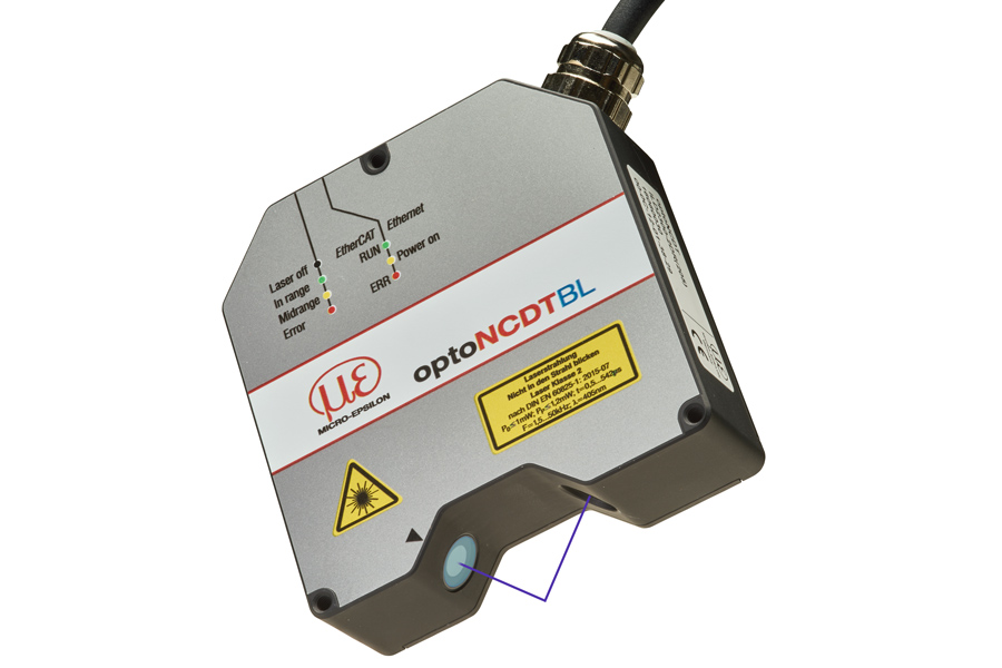 optoNCDT2300-2DR mit Blue-Laser